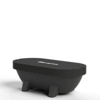 Render van een Anthracite Gardentub met antraciete cover zonder uitsparing